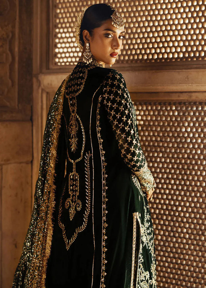 Dastoor by Aik Atelier Embroidered Velvet Suit Unstitched 3 Piece AIK24DV D-02 - Formals Collection