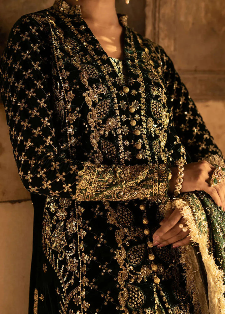 Dastoor by Aik Atelier Embroidered Velvet Suit Unstitched 3 Piece AIK24DV D-02 - Formals Collection