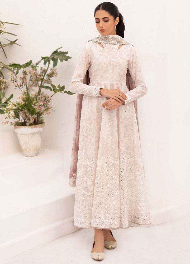 Delia By Jazmin Embroidered Lawn Suits Unstitched 3 Piece JZ24DL D-01 - Summer Collection