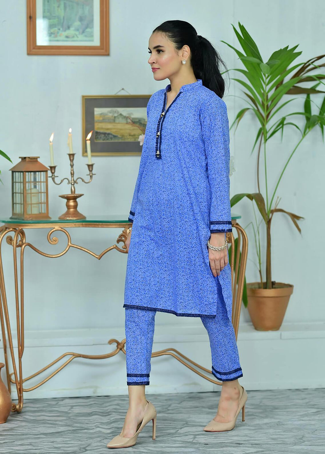 Dezine & Rungs Casual Pret Lawn 2 Piece Suit DNR-M22-06