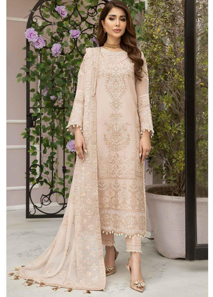 Dhaagay By Alizeh Fashion Embroidered Chiffon Suits Unstitched 3 Piece AFB23D 10 Rehar - Formal Collection