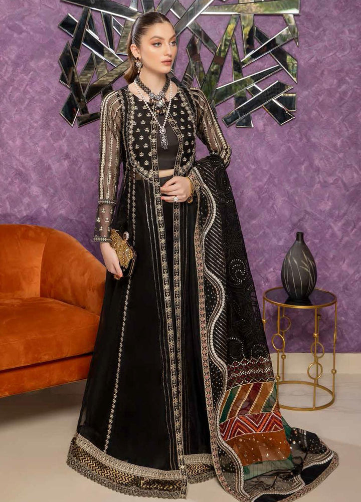 Diamond Dust by Charizma Embroidered Organza Suits Unstitched 3 Piece CRZ21DF DD-01 - Formals Collection