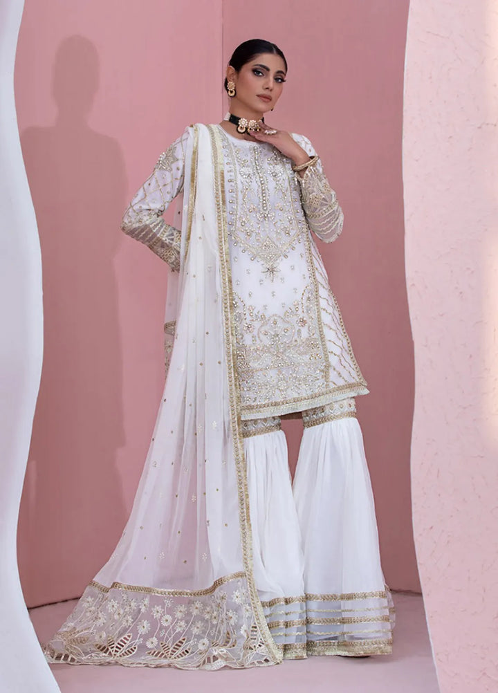 Diara Couture Pret Embroidered Chiffon 3 Piece Suit Yashma Pssg-01-04