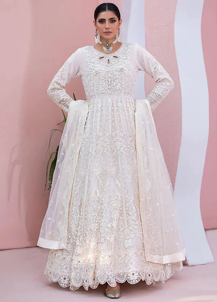 Diara Couture Pret Embroidered Net 3 Piece Suit DF-25 Hoorab