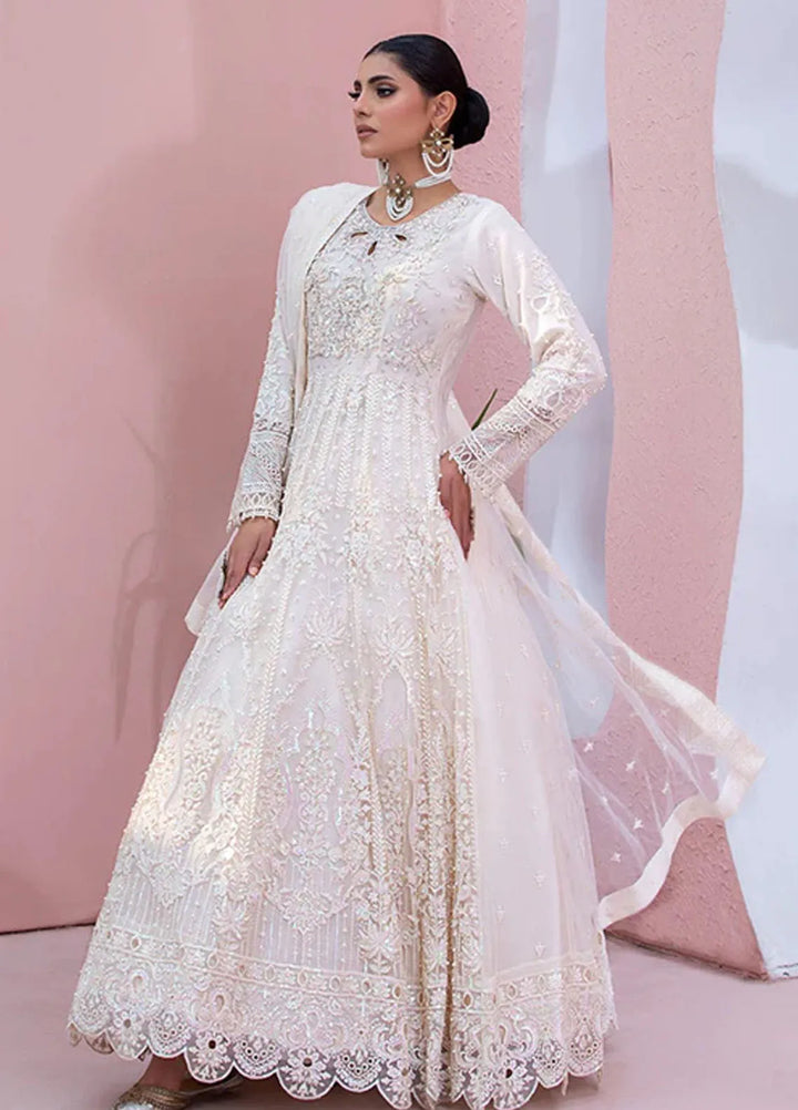 Diara Couture Pret Embroidered Net 3 Piece Suit DF-25 Hoorab