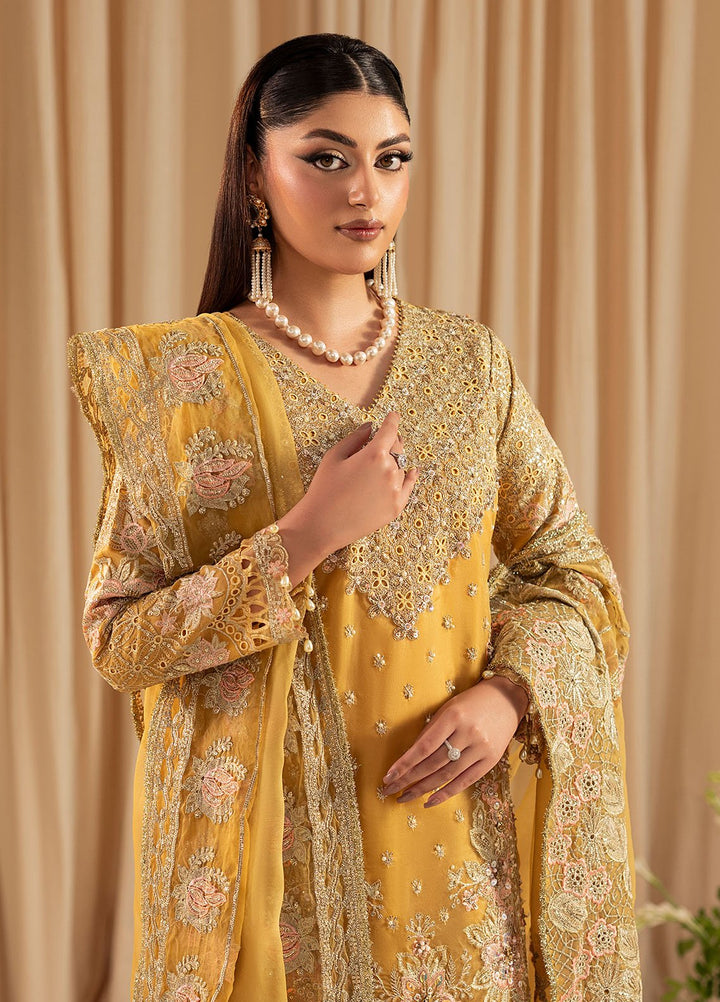 Diara Couture Pret Embroidered Organza 3 Pieces Elzira