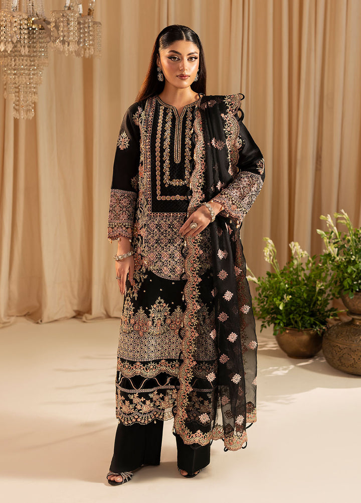 Diara Couture Pret Embroidered Organza 3 Pieces Svara