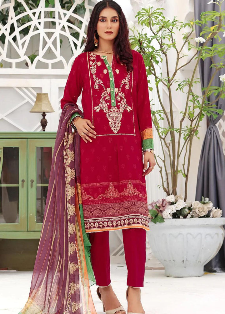 Dilara By Khas Embroidered Lawn Suits Unstitched 3 Piece KHS23D KC-1414 - Summer Collection
