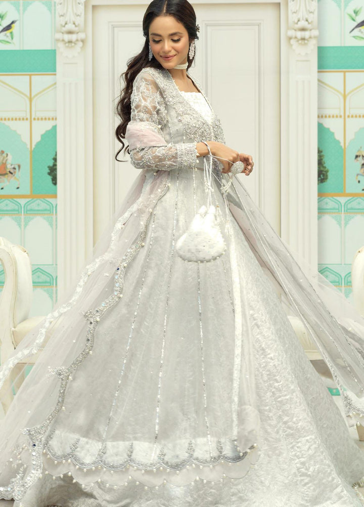 Zaaviay Luxury Pret Embroidered Net 3 Piece Dress FARA