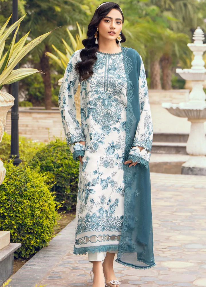 Diva By Humdum Embroidered Karandi Suit Unstitched 3 Piece HD24DK D-1 - Winter Collection