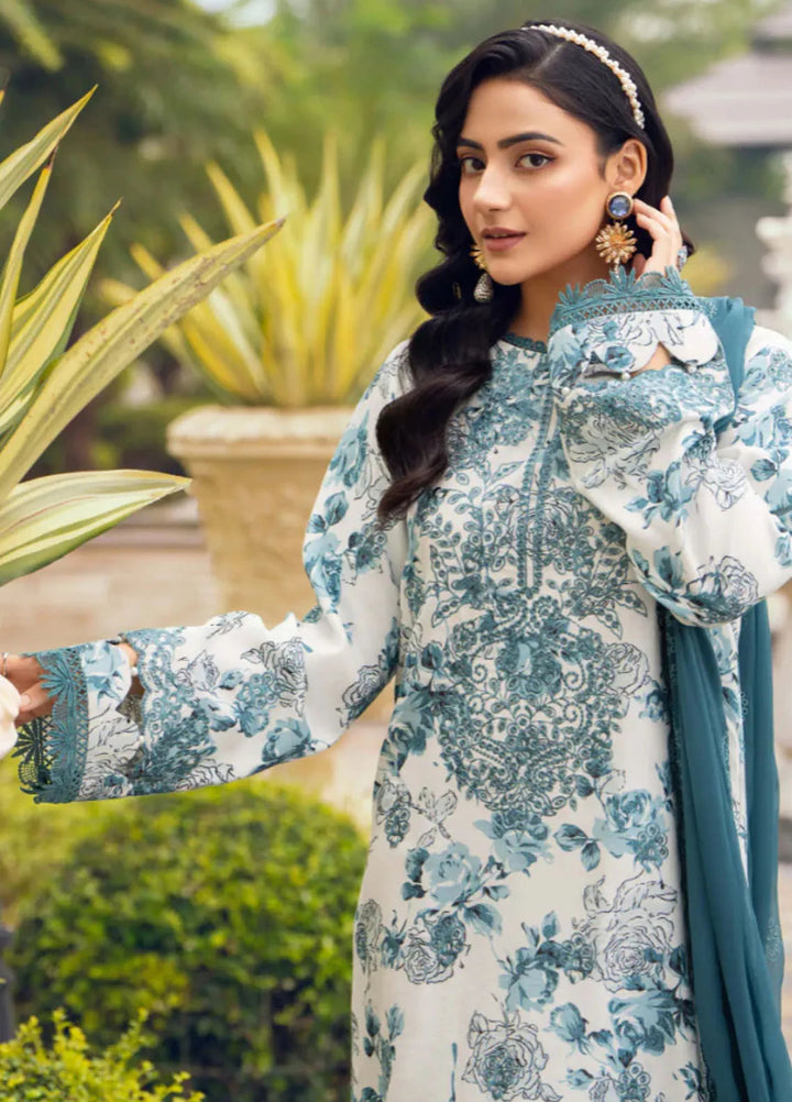Diva By Humdum Embroidered Karandi Suit Unstitched 3 Piece HD24DK D-1 - Winter Collection