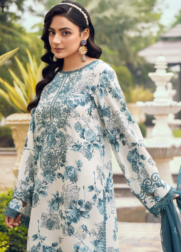 Diva By Humdum Embroidered Karandi Suit Unstitched 3 Piece HD24DK D-1 - Winter Collection
