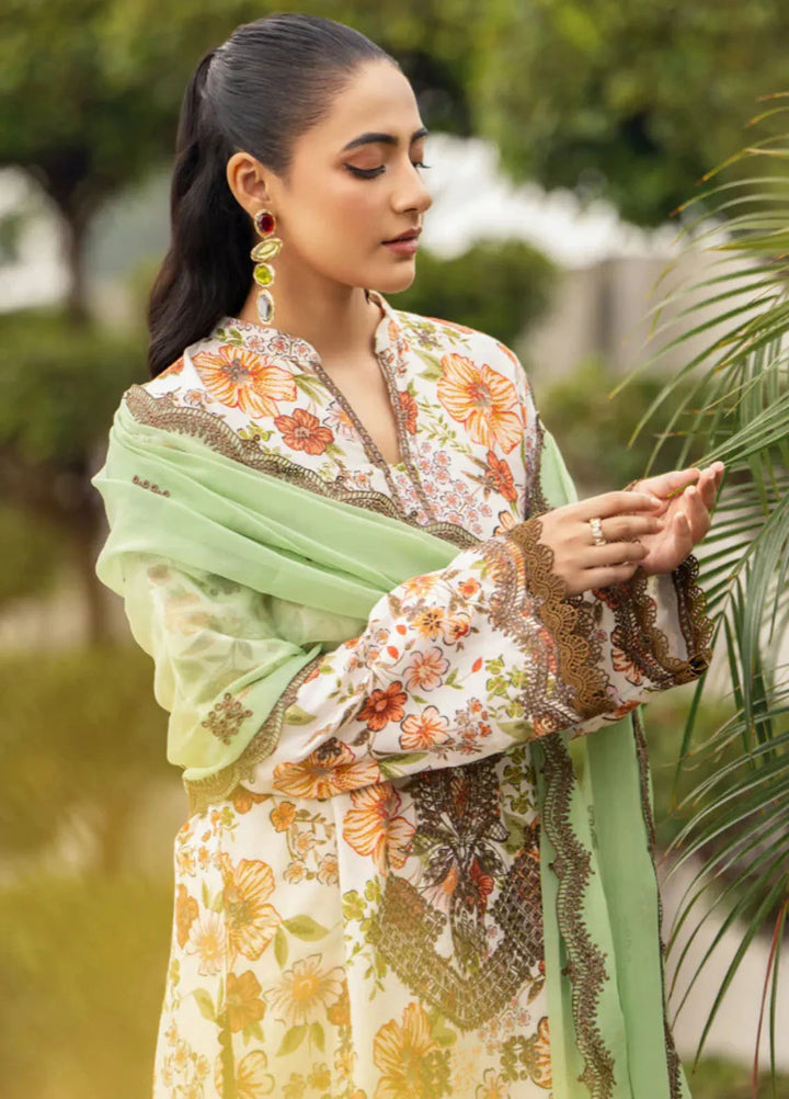 Diva By Humdum Embroidered Karandi Suit Unstitched 3 Piece HD24DK D-10 - Winter Collection