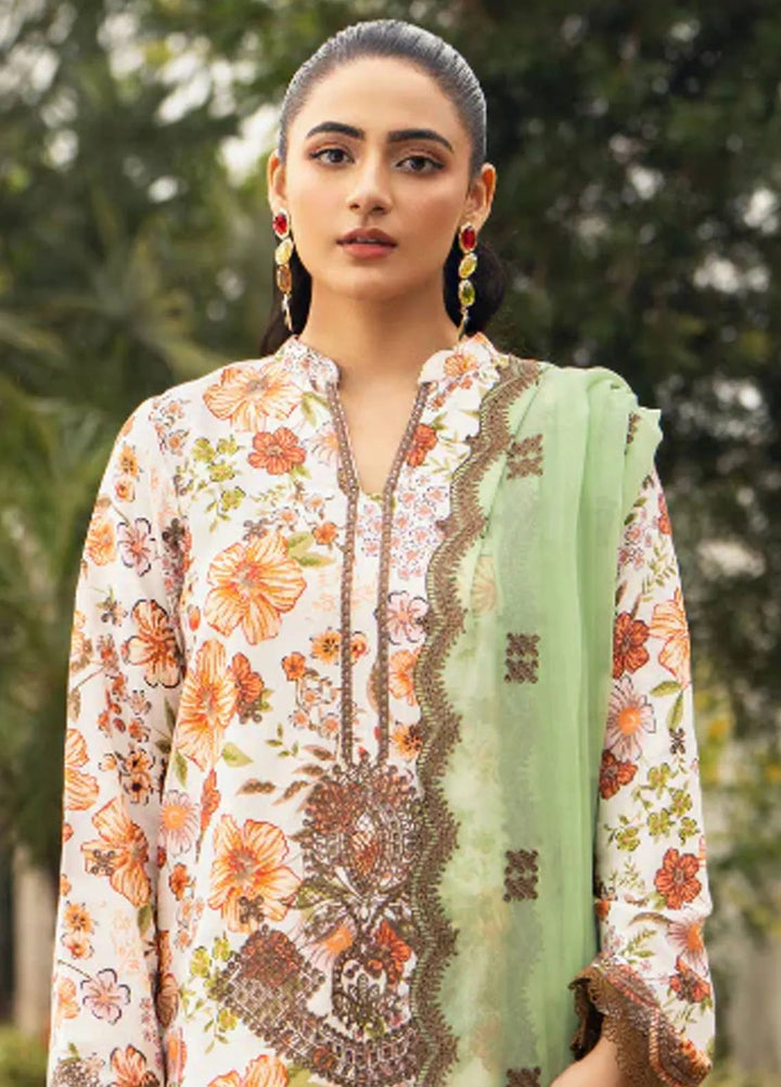 Diva By Humdum Embroidered Karandi Suit Unstitched 3 Piece HD24DK D-10 - Winter Collection