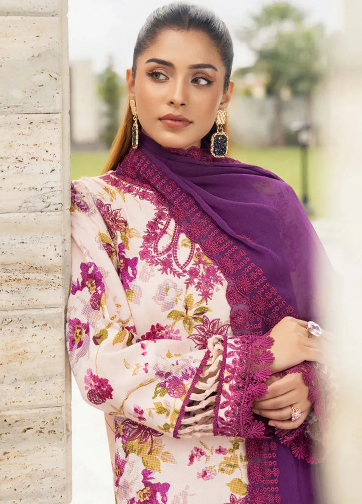 Diva By Humdum Embroidered Karandi Suit Unstitched 3 Piece HD24DK D-2 - Winter Collection