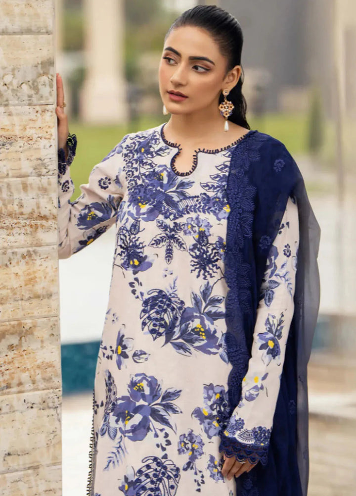 Diva By Humdum Embroidered Karandi Suit Unstitched 3 Piece HD24DK D-4 - Winter Collection