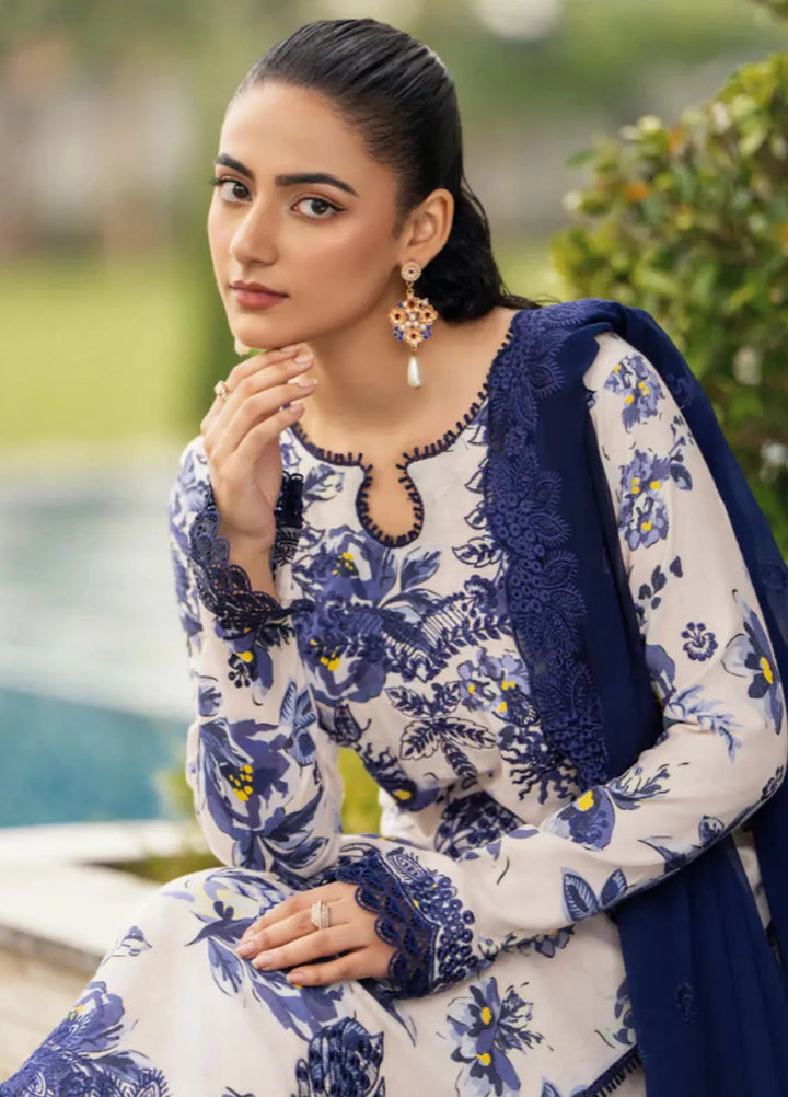 Diva By Humdum Embroidered Karandi Suit Unstitched 3 Piece HD24DK D-4 - Winter Collection