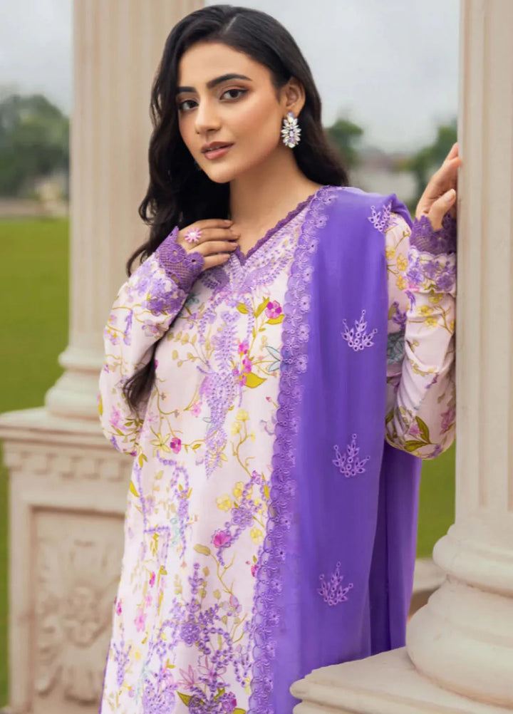 Diva By Humdum Embroidered Karandi Suit Unstitched 3 Piece HD24DK D-5 - Winter Collection
