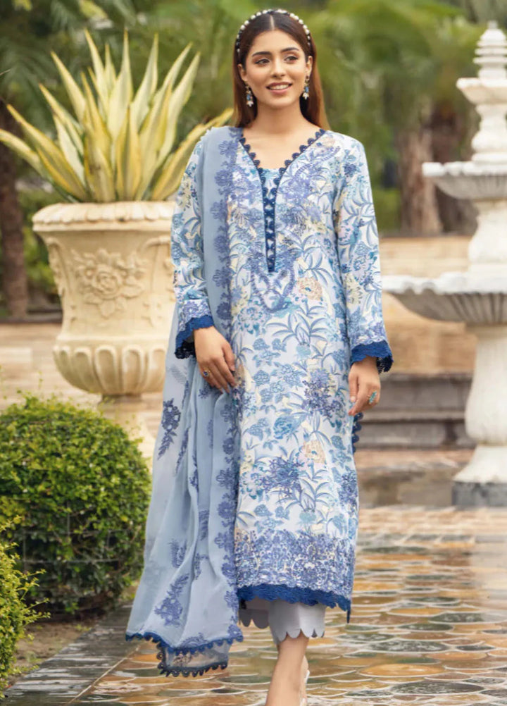 Diva By Humdum Embroidered Karandi Suit Unstitched 3 Piece HD24DK D-8 - Winter Collection