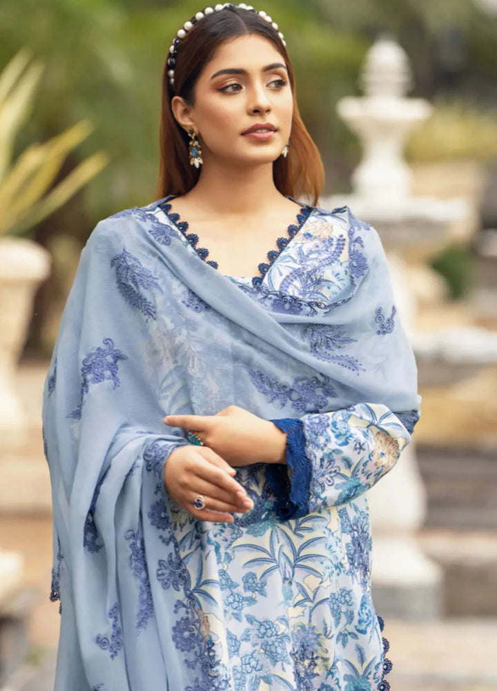 Diva By Humdum Embroidered Karandi Suit Unstitched 3 Piece HD24DK D-8 - Winter Collection