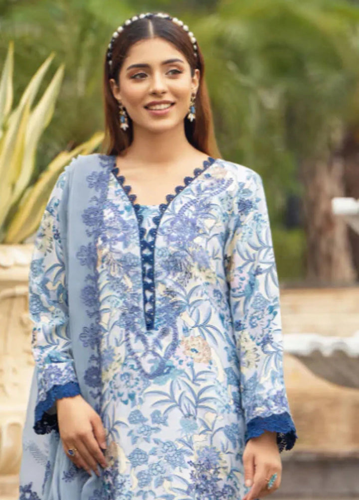 Diva By Humdum Embroidered Karandi Suit Unstitched 3 Piece HD24DK D-8 - Winter Collection