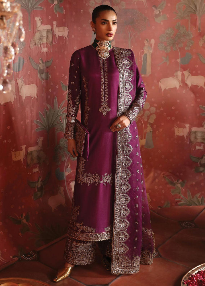 Divani By Afrozeh Embroidered  Suits Unstitched 3 Piece AF23DV AS-V2-06 Khushbu - Luxury Collection
