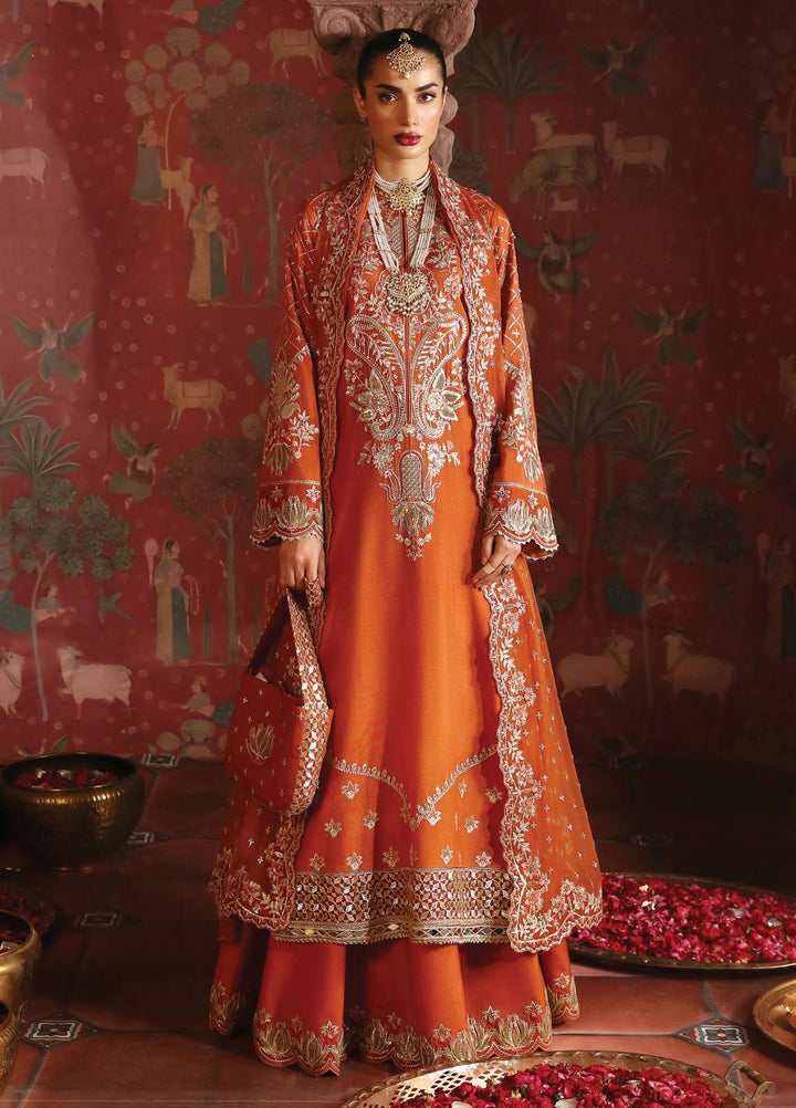 Divani By Afrozeh Embroidered  Suits Unstitched 3 Piece AF23DV AS-V2-08 Zarish - Luxury Collection