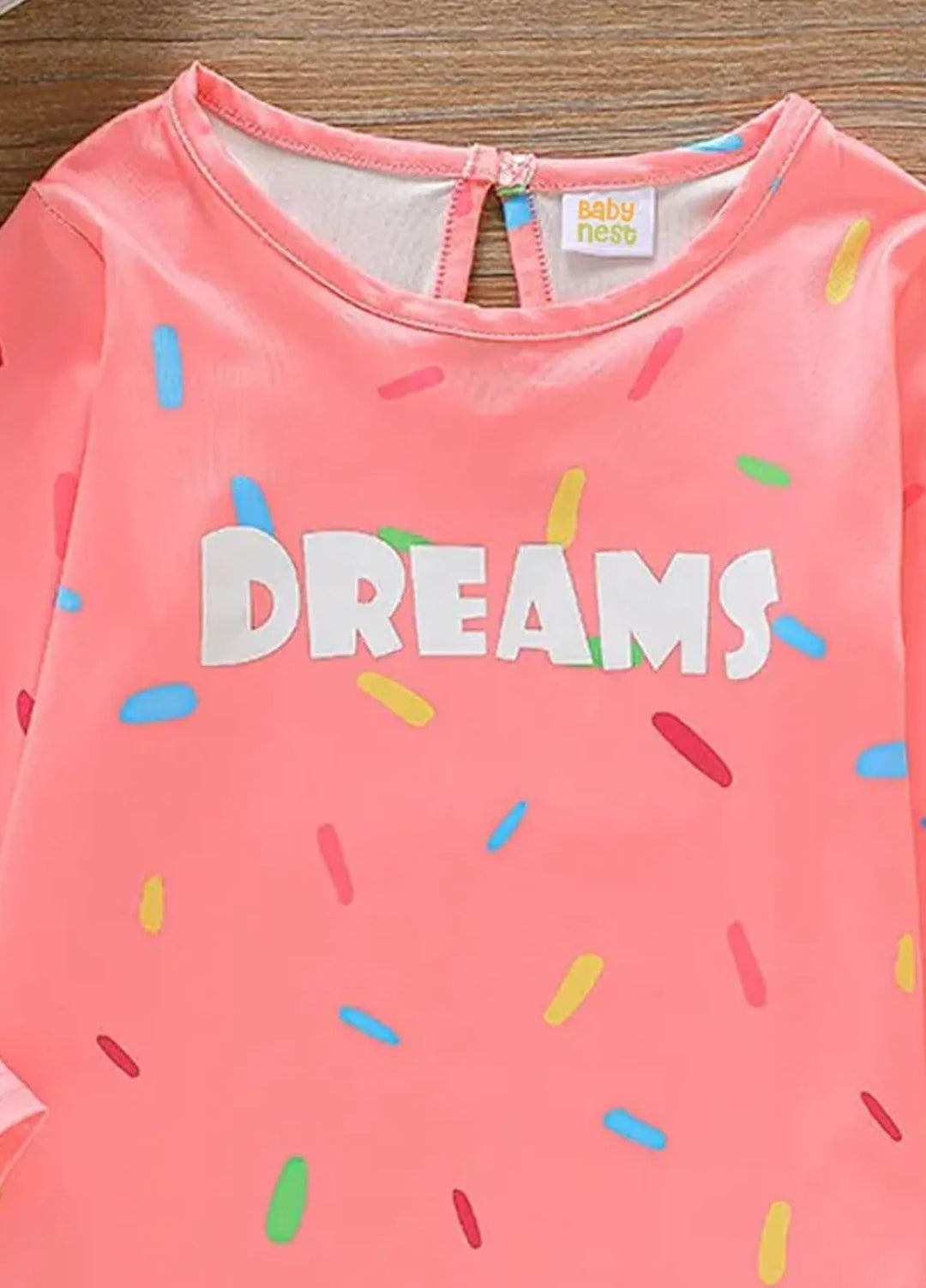 Baby Nest Dream Full Sleeves T shirt for Girls - BNFAT-150