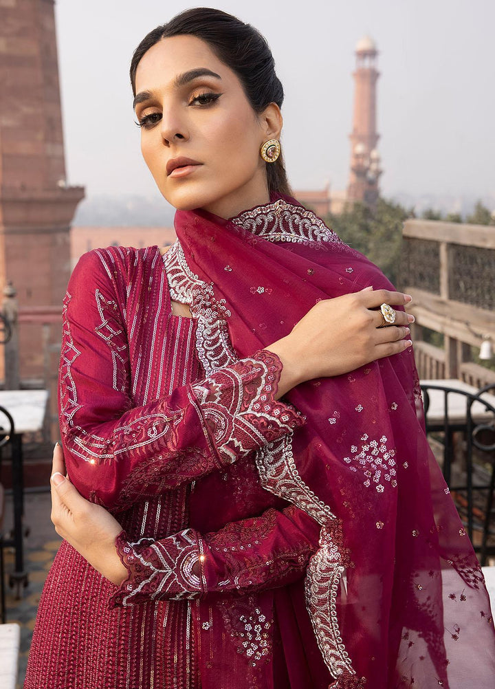 Durnaz By Sahane Embroidered Raw Silk Suits Unstitched 3 Piece SNE23DR BR-1202 Sohani - Formal Collection