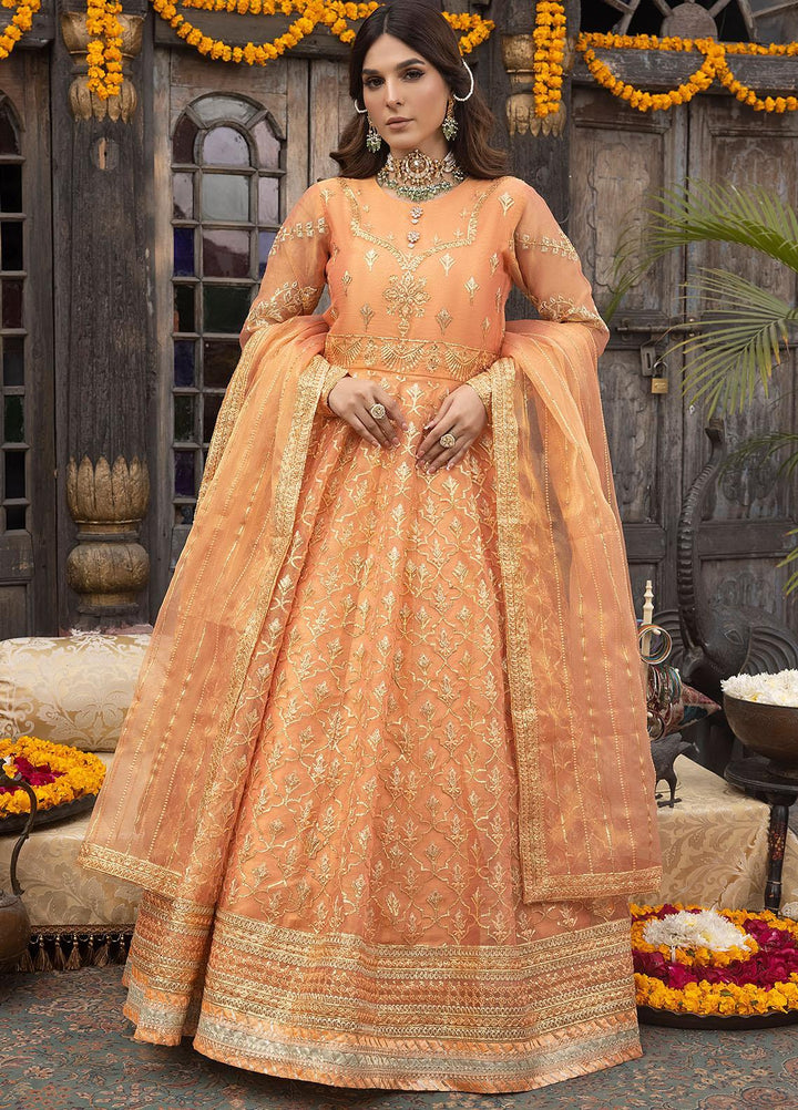 Durnaz By Sahane Embroidered Missouri Suits Unstitched 3 Piece SNE23DR BR-1208 Zeenat - Formal Collection