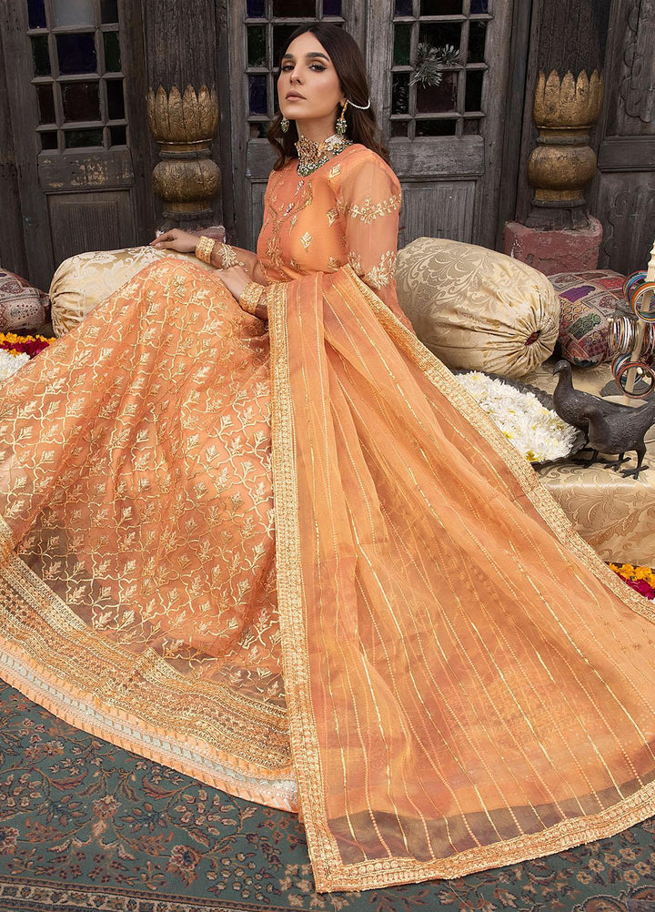 Durnaz By Sahane Embroidered Missouri Suits Unstitched 3 Piece SNE23DR BR-1208 Zeenat - Formal Collection