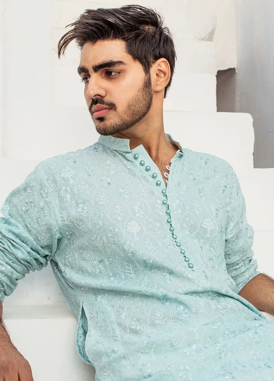 Edge Republic Pret Chikankari Kurta Pajama CK 730