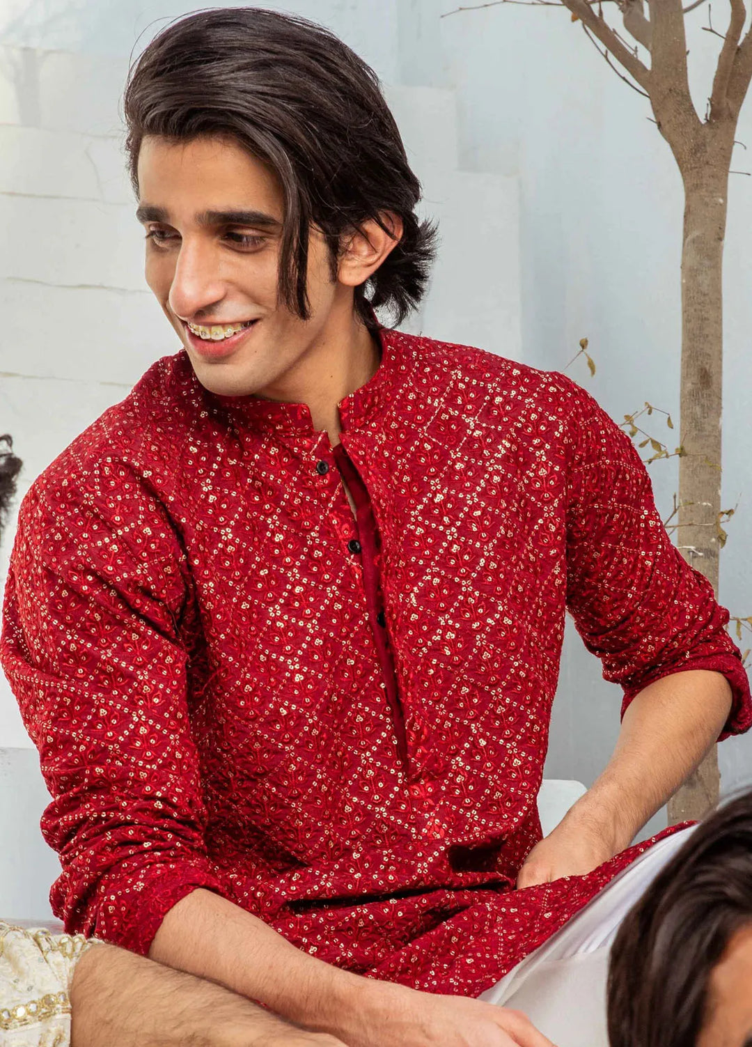 Edge Republic Pret Mirror Work Kurta Pajama CK 729