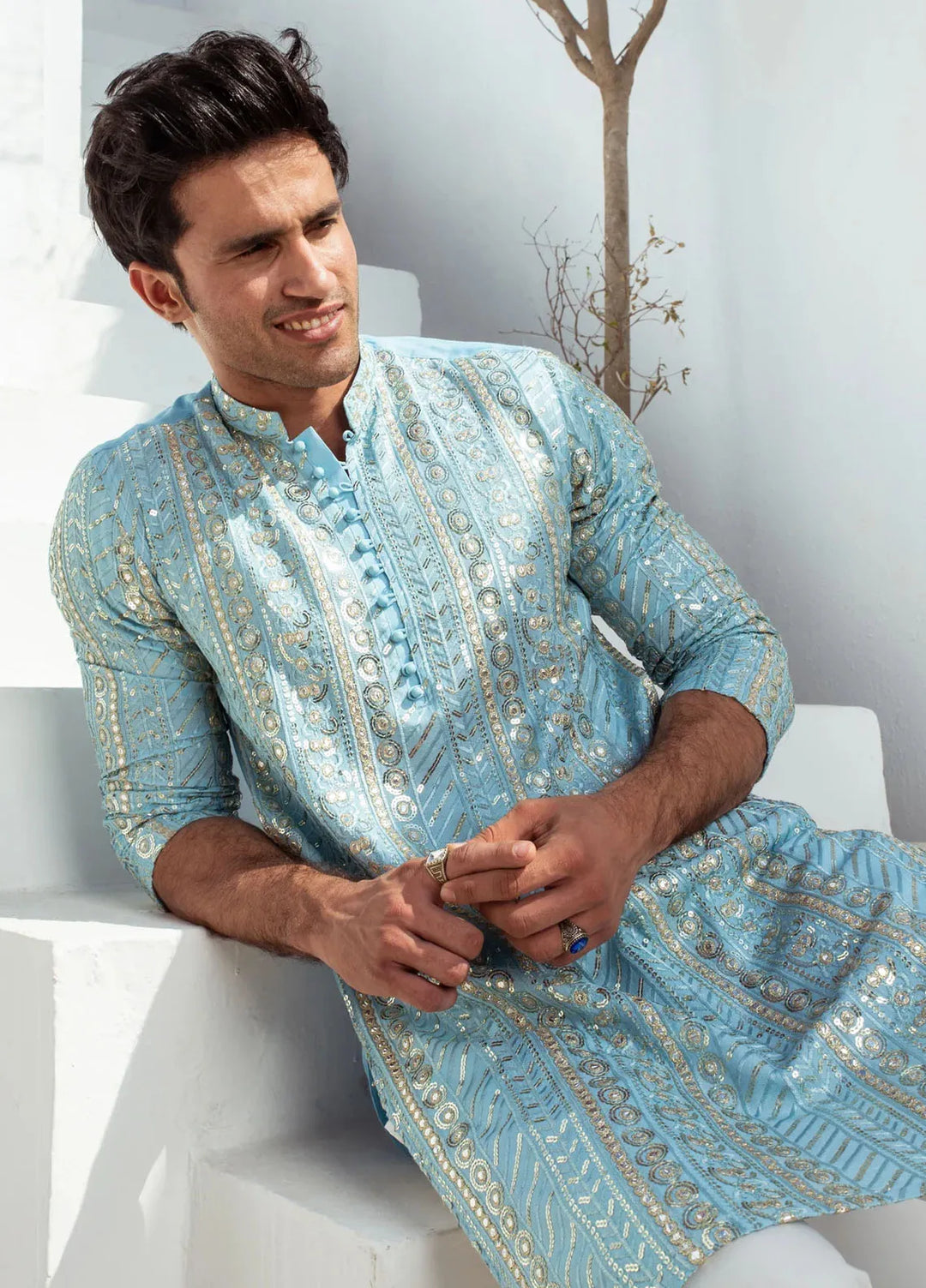 Edge Republic Pret Mirror Work Kurta Pajama MR 54