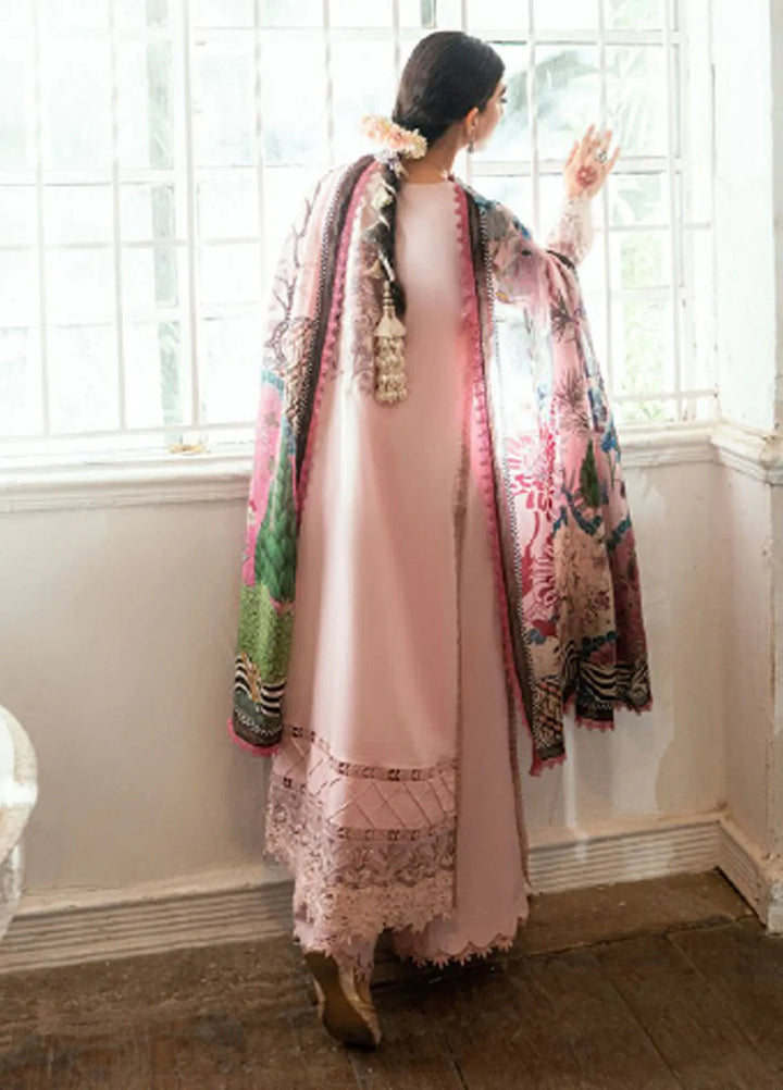 Eid Edit by Florent Embroidered Lawn Suits Unstitched 3 Piece FL25ED FEE D-1 B - Summer Collection