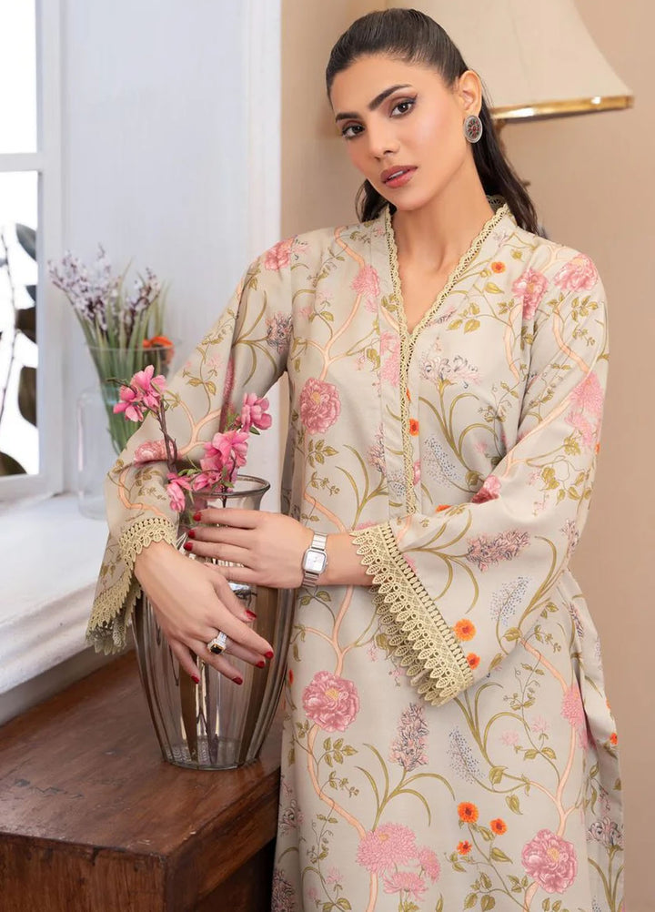 Eileen Pret Printed Poly Lawn 2 piece Suit D6-PL25