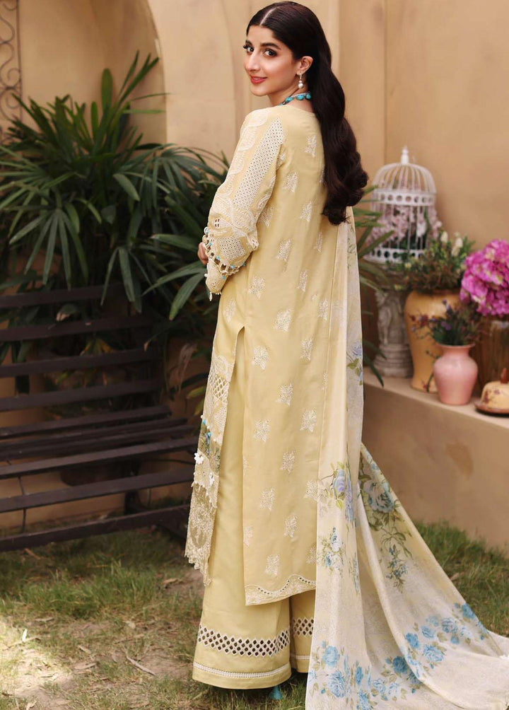Elaf Embroidered Lawn Suits Unstitched 3 Piece EL22FL ELF-05 Sundance - Festive Collection