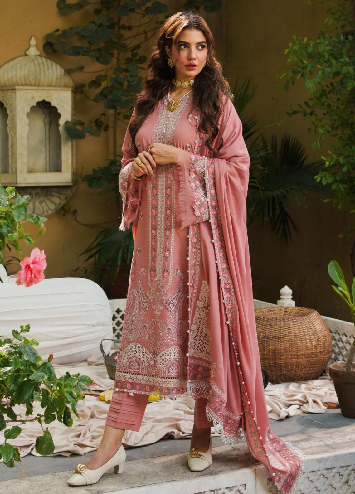 Veer Di Wedding by Elaf Embroidered  Suits Unstitched 3 Piece EF22VW EVW 04 - Bridal Collection