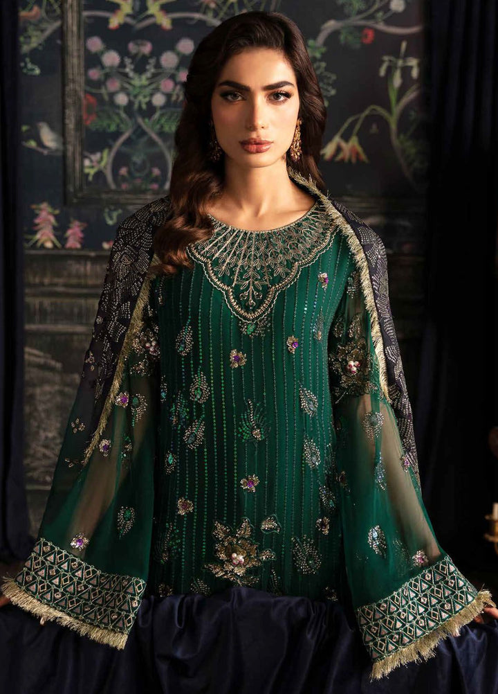 Elanora by Nureh Embroidered Chiffon Suits Unstitched 4 Piece NU24EL NEL-42 - Formals Collection