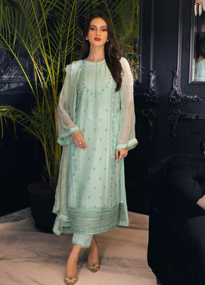 Ella By Sahane Embroidered Chiffon  Unstitched Kurties SNE23EL SAH-1006 Elenor - Formal Collection