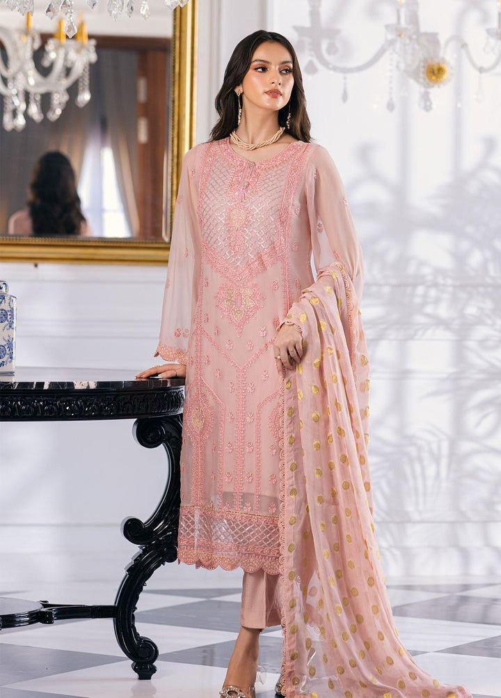 Sahane Pret Embroidered Chiffon Kurties SNE23EP SAH-1007 Isabella