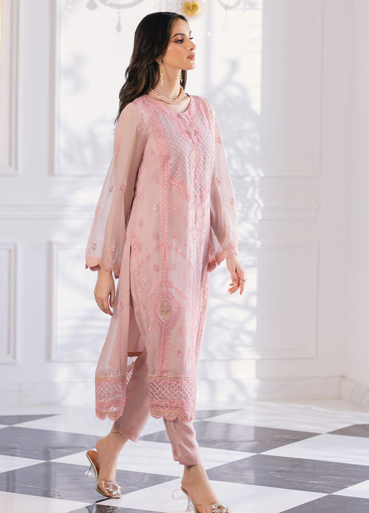 Sahane Pret Embroidered Chiffon Kurties SNE23EP SAH-1007 Isabella