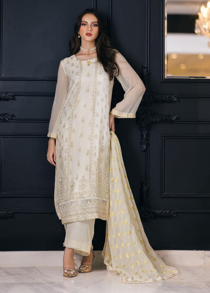 Sahane Pret Embroidered Chiffon Kurties SNE23EP SAH-1008 Irene