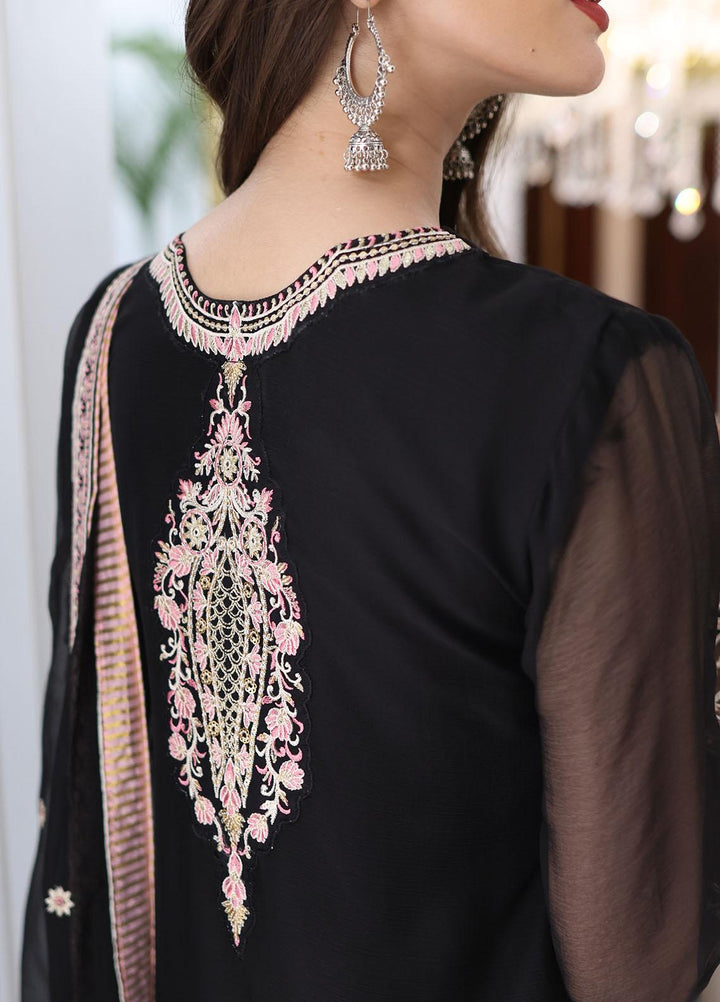 Sahane Pret Embroidered Chiffon 3 Piece Suit SNE23EP SAH-1009 Charlotte
