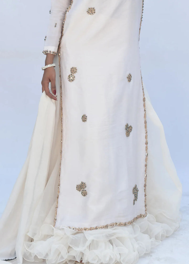 Eman Butt Pret Embriodered sheesha silk 3 Piece Suit Kanwal