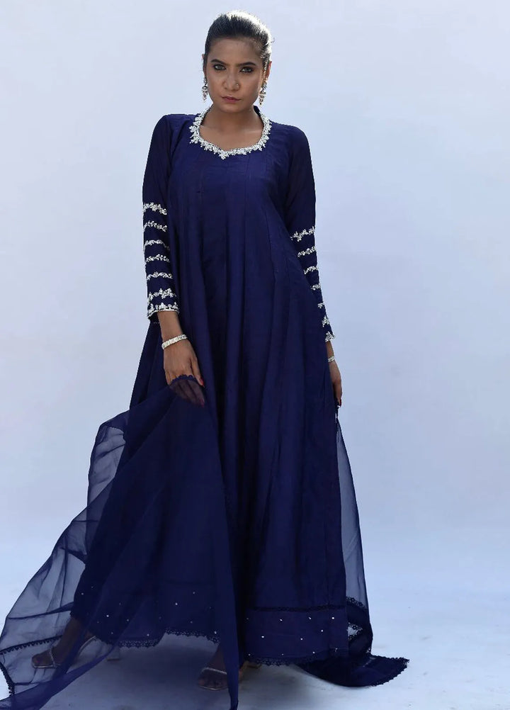 Eman Butt Pret Embriodered sheesha silk 3 Piece Suit Sureyya