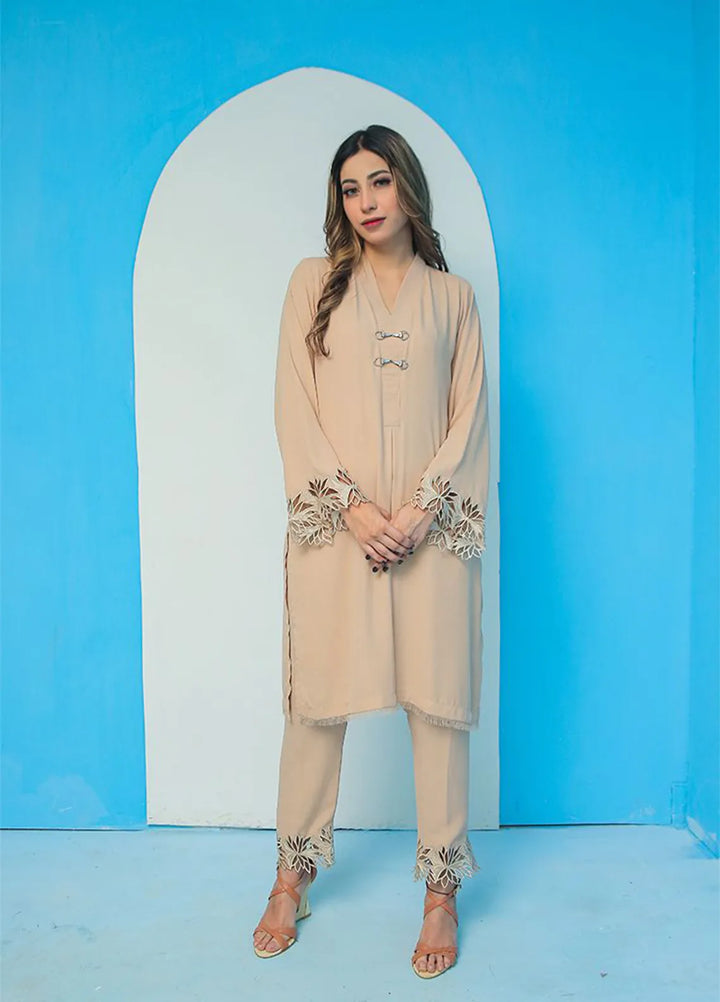 Eman Butt Pret Embroidered Georgette 2 Piece Suit Myra