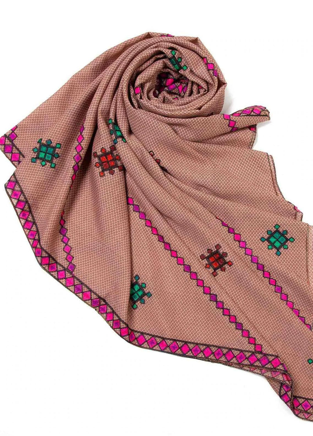 Abaya pk Embroidered Cotton Chadar ABA22EC HAZEL TRADITIONAL - Embroidered Chadar