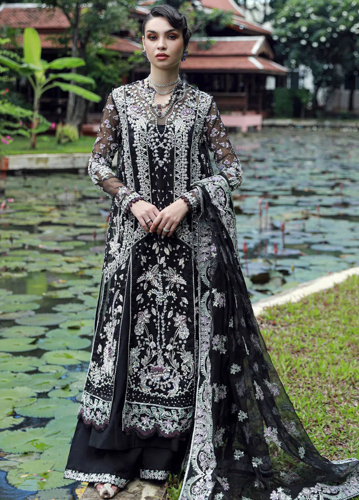 Ermina By Ezra Embroidered Net Suit Unstitched 4 Piece EZ24E D-05 Noor - Formal Collection