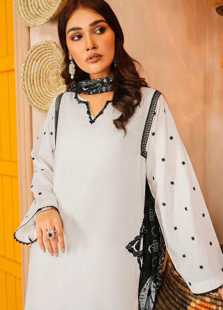 Shurooq Casual Pret Embroidered Lawn 3 Piece Suit SHQ21E LE CAMAIEU